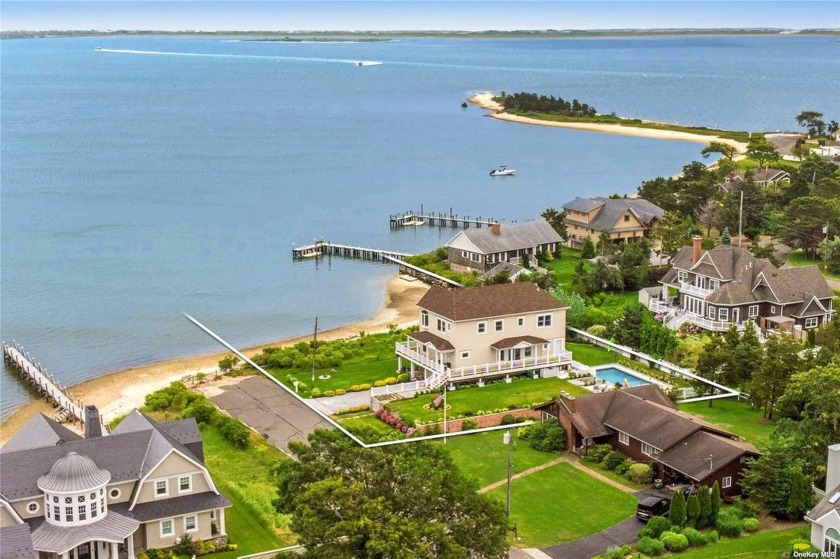 WATERFRONT PERFECTION WITH EVERY POSSIBLE AMENITY Brand new to - Beach Home for sale in Hampton Bays, New York on Beachhouse.com