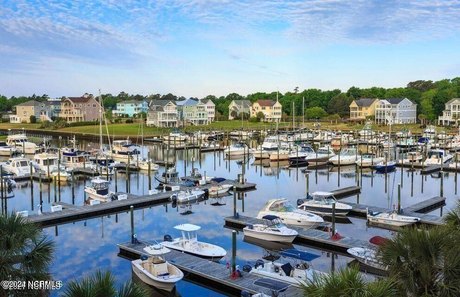 Slip B11, a 40' wet slip, is perfectly located on the - Beach Lot for sale in Southport, North Carolina on Beachhouse.com