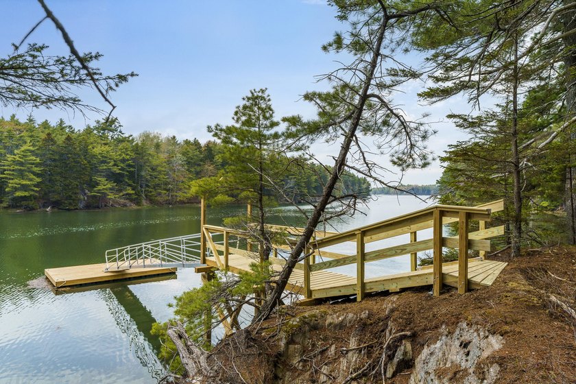 Privately sited on desirable Dingley Island, this extraordinary - Beach Home for sale in Harpswell, Maine on Beachhouse.com