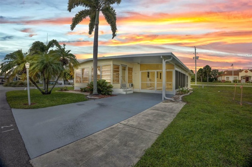 UPDATED mobile home on a CORNER LOT with NEWER THERMOPLASTIC - Beach Home for sale in Punta Gorda, Florida on Beachhouse.com