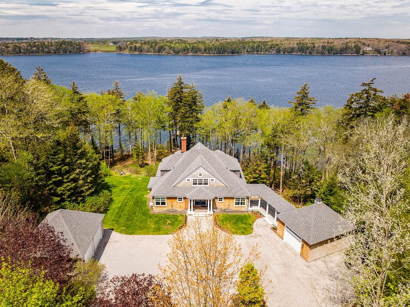 Nestled in a private setting overlooking the scenic St. George - Beach Home for sale in Saint George, Maine on Beachhouse.com