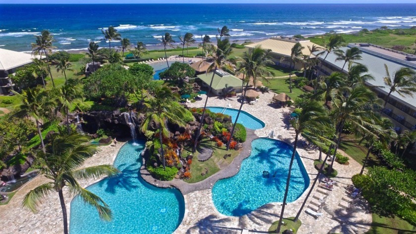 A RARE OFFERING- this ground floor, pool and ocean view condo is - Beach Condo for sale in Lihue, Hawaii on Beachhouse.com