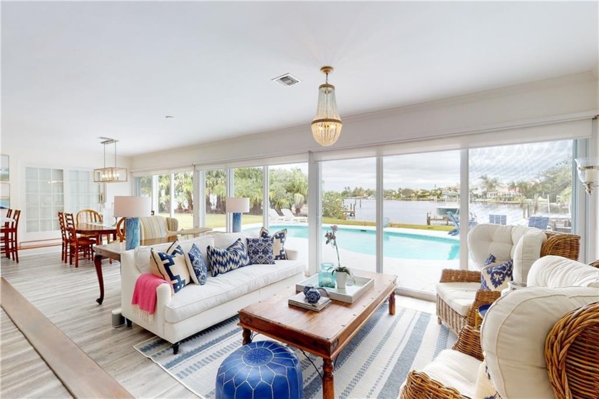 Moorings residence offers 78ft of river frontage with your own - Beach Home for sale in Vero Beach, Florida on Beachhouse.com