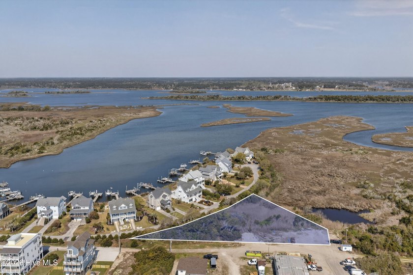 Located in the highly sought-after Village of Stump Sound, Lot B - Beach Lot for sale in North Topsail Beach, North Carolina on Beachhouse.com