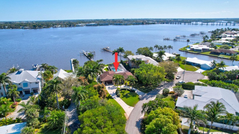This luxurious east view waterfront house sits on a quiet tree - Beach Home for sale in Palm City, Florida on Beachhouse.com
