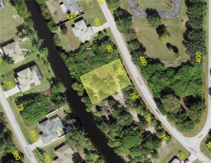 Freshwater Canal - Future Home site with City Water, located - Beach Lot for sale in Englewood, Florida on Beachhouse.com