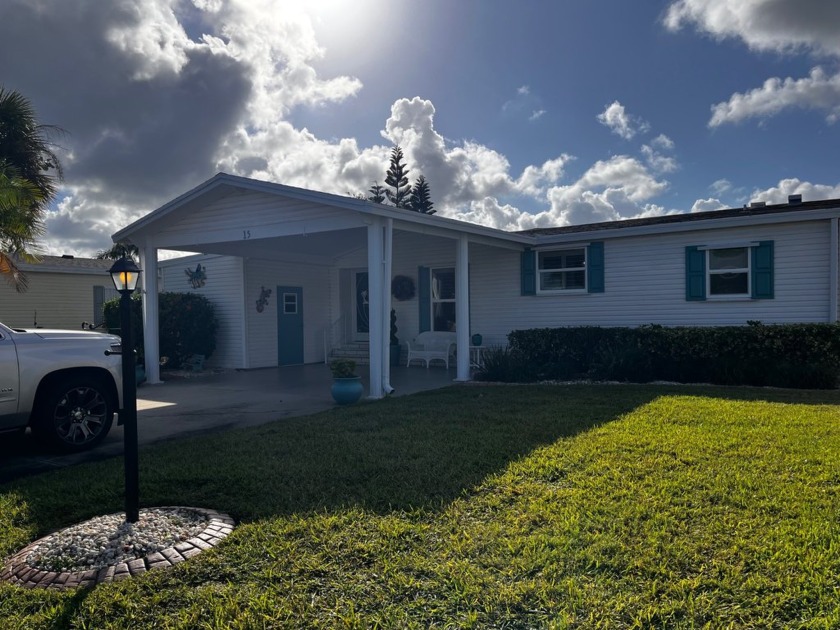 This is the one it's a 2/2 with multiple extra rooms for company - Beach Home for sale in Sebastian, Florida on Beachhouse.com