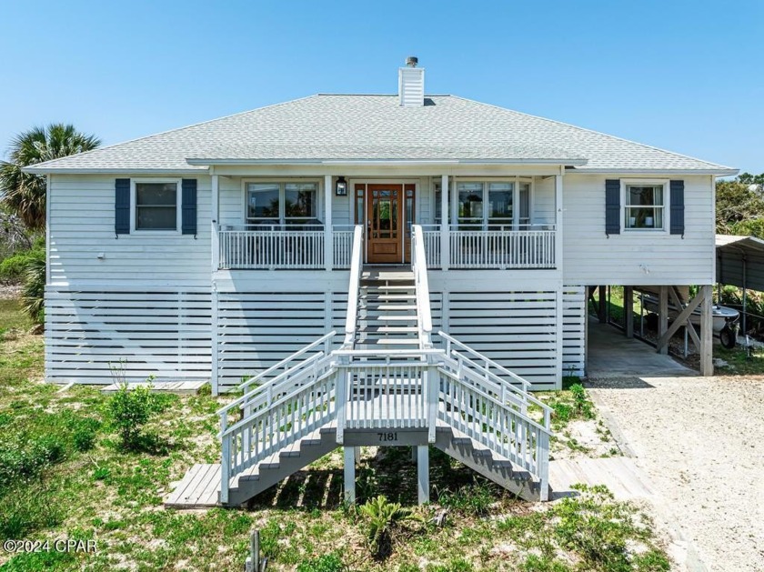 Experience mesmerizing SUNRISES from this 1ST TIER home nestled - Beach Home for sale in Cape San Blas, Florida on Beachhouse.com