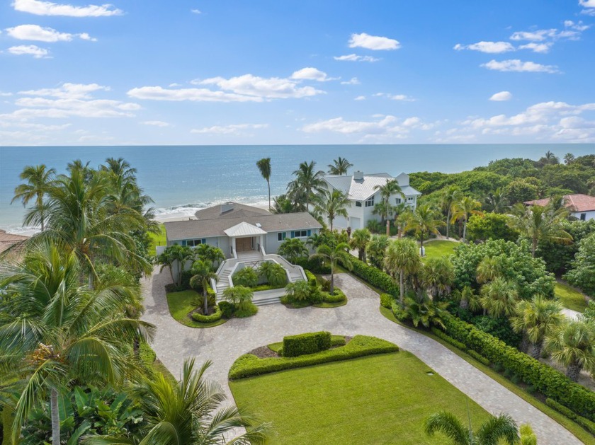 Come discover this oceanfront home, situated on .75 acres with - Beach Home for sale in Vero Beach, Florida on Beachhouse.com