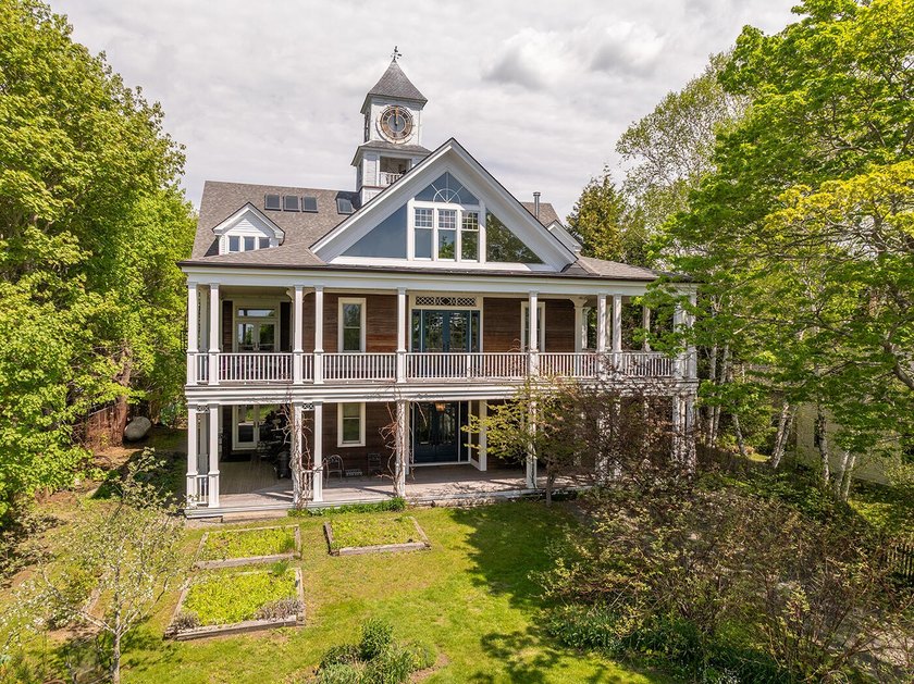 Set high above picturesque Rockport Harbor, 11 Church Street - Beach Condo for sale in Rockport, Maine on Beachhouse.com