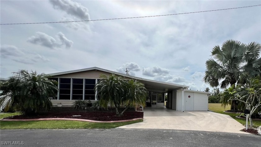 Updated manufactured home located in the highly desirable 55+ - Beach Home for sale in North Fort Myers, Florida on Beachhouse.com