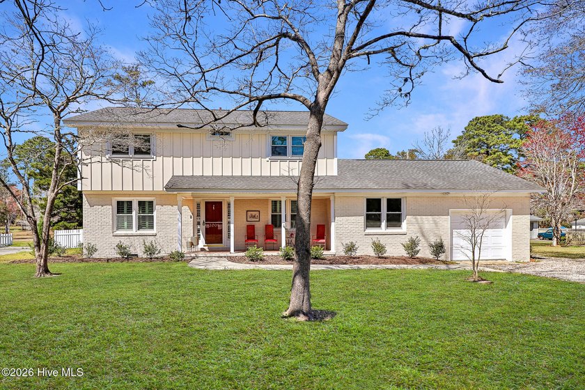 Set on just over an acre and backing up to the MHC Country Club - Beach Home for sale in Morehead City, North Carolina on Beachhouse.com