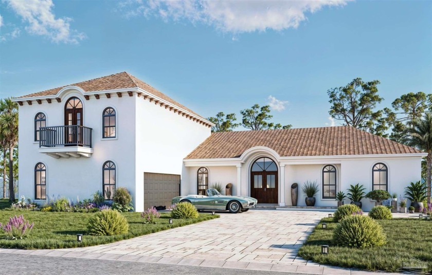 To-Be-Built Mediterranean Beauty in Palmetto Lake Preserve! This - Beach Home for sale in Navarre, Florida on Beachhouse.com
