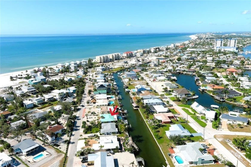 BEACH HOME VILLA ON CANAL WITH NEW BOAT LIFT ,  JET SKI LIFTS - Beach Home for sale in Fort Myers Beach, Florida on Beachhouse.com