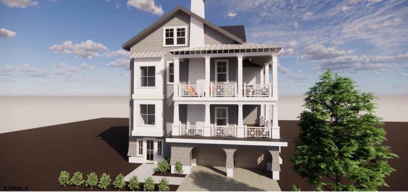 Beautiful new construction from Ocean Properties LLC. BEACH - Beach Home for sale in Ventnor, New Jersey on Beachhouse.com