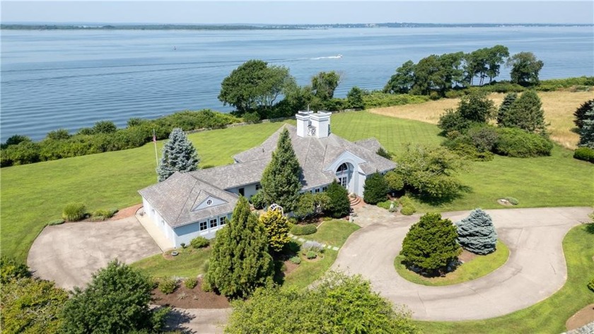 Striking, picture perfect waterfront home on exclusive - Beach Home for sale in Bristol, Rhode Island on Beachhouse.com