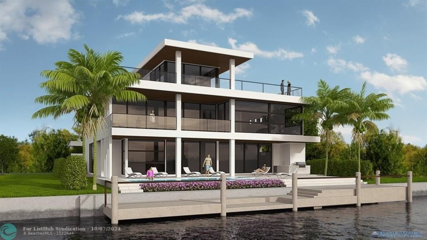 Introducing a modern, sleek masterpiece in the serene Lauderdale - Beach Home for sale in Fort Lauderdale, Florida on Beachhouse.com