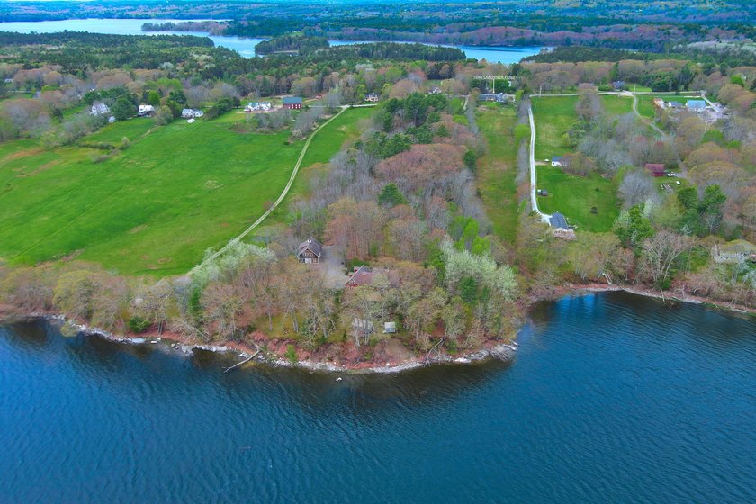 MID-COASTAL PENINSULA FARM, featuring nearly six acres of open - Beach Home for sale in Waldoboro, Maine on Beachhouse.com