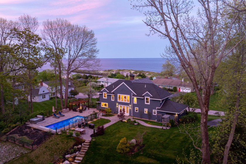 Perched on an elevated 1+ acre lot in the coveted Shore Acres - Beach Home for sale in Cape Elizabeth, Maine on Beachhouse.com