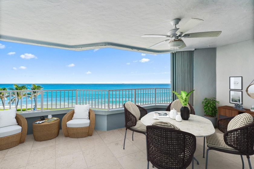 Direct oceanfront 3-bedroom, 3-bath residence with unobstructed - Beach Condo for sale in Singer Island, Florida on Beachhouse.com