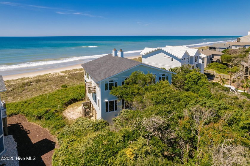Brand New Expansive Deck! Rare Oceanfront Home in Beacon's Reach - Beach Home for sale in Pine Knoll Shores, North Carolina on Beachhouse.com