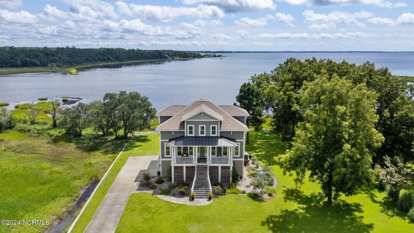 Welcome to a waterfront masterpiece where luxury and - Beach Home for sale in Newport, North Carolina on Beachhouse.com