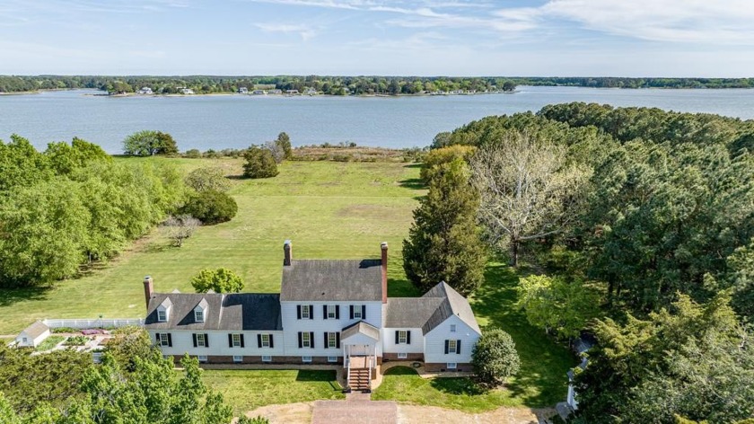 Timeless Waterfront Estate on 22.1 Acres. Set on Virginia's - Beach Home for sale in Hacksneck, Virginia on Beachhouse.com