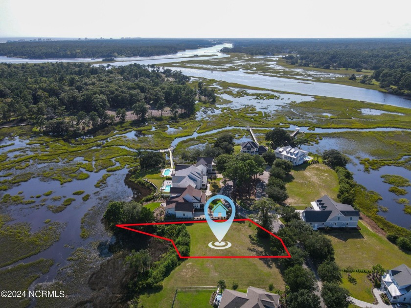 You can't build views!  Luckily this lot has views a plenty! - Beach Lot for sale in Calabash, North Carolina on Beachhouse.com