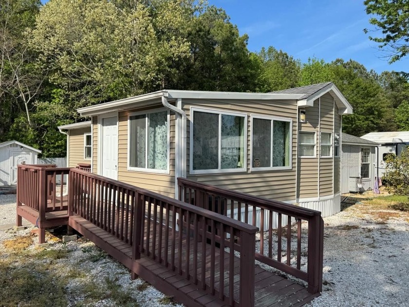 Nice park model with addition on quiet street in Trails End - Beach Home for sale in Horntown, Virginia on Beachhouse.com
