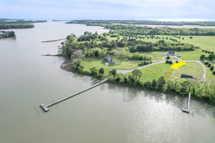 Wonderful waterfront building lot on Hungars Creek! Wide water - Beach Lot for sale in Machipongo, Virginia on Beachhouse.com