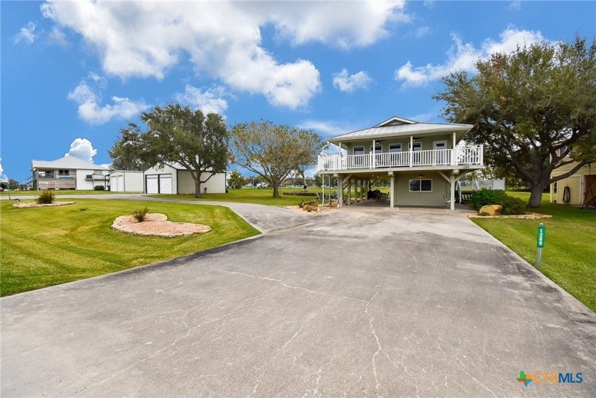 WATERVIEW! Experience breathtaking Carancahua Bay sunsets from - Beach Home for sale in Palacios, Texas on Beachhouse.com