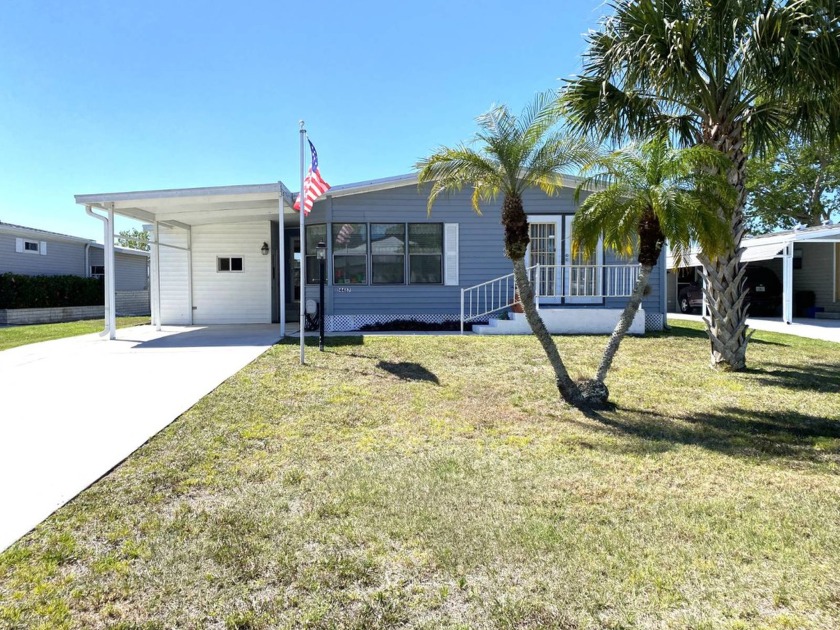 Manufactured home in active 55+ community on leased land, which - Beach Home for sale in Fort Pierce, Florida on Beachhouse.com