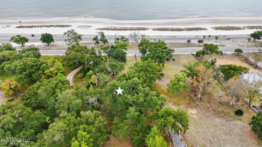 Prime waterfront lot with panoramic views of the Gulf of Mexico - Beach Lot for sale in Pass Christian, Mississippi on Beachhouse.com