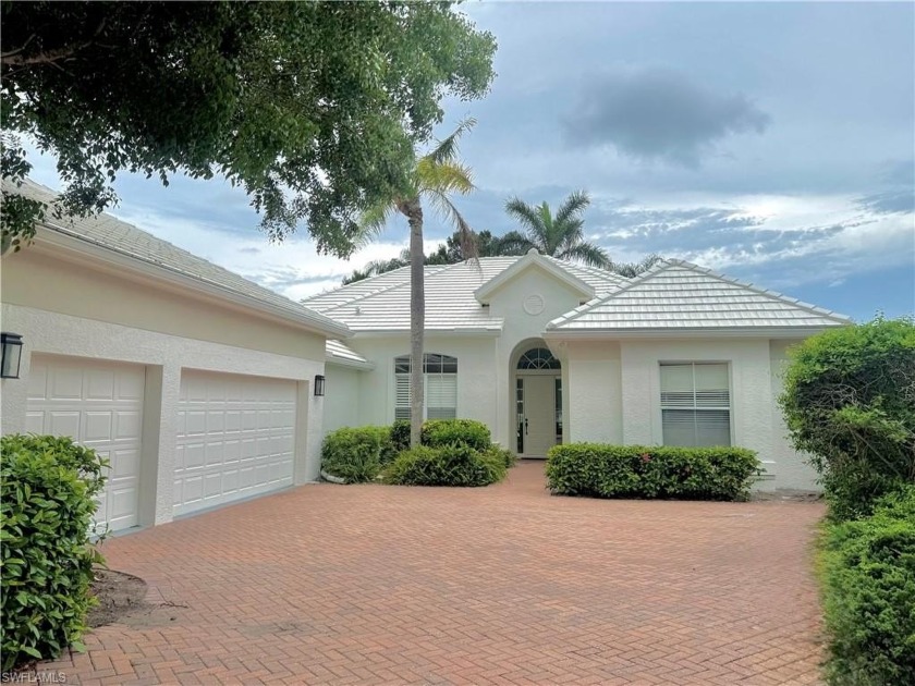 NEWLY PAINTED EXTERIOR - WHITE - GREAT OPPORTUNITY TO CREATE - Beach Home for sale in Naples, Florida on Beachhouse.com