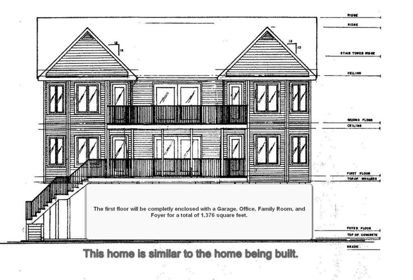 Waterfront, 3714 square foot home with an elevator, a - Beach Home for sale in Chincoteague Island, Virginia on Beachhouse.com