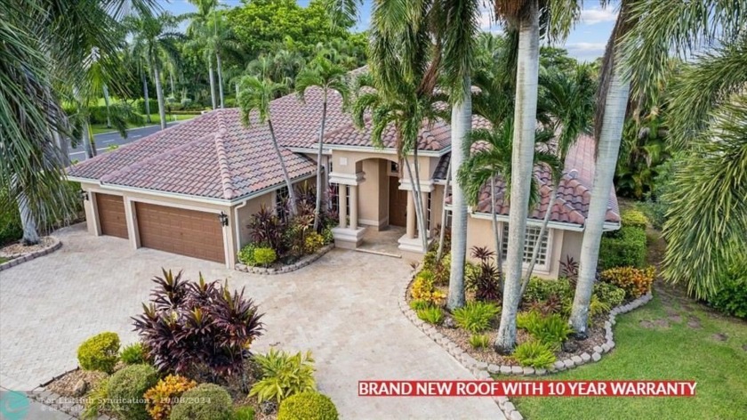 Significant waterfront pool home at The Estates at Boca Falls - Beach Home for sale in Boca Raton, Florida on Beachhouse.com