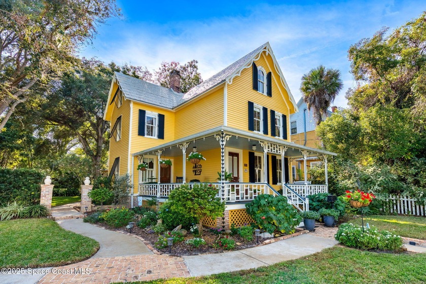 One of Rockledge's most recognized Victorian homes, this circa - Beach Home for sale in Rockledge, Florida on Beachhouse.com