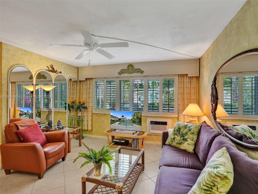 This two-bedroom, one-bathroom corner unit is ideally located - Beach Other for sale in Fort Lauderdale, Florida on Beachhouse.com