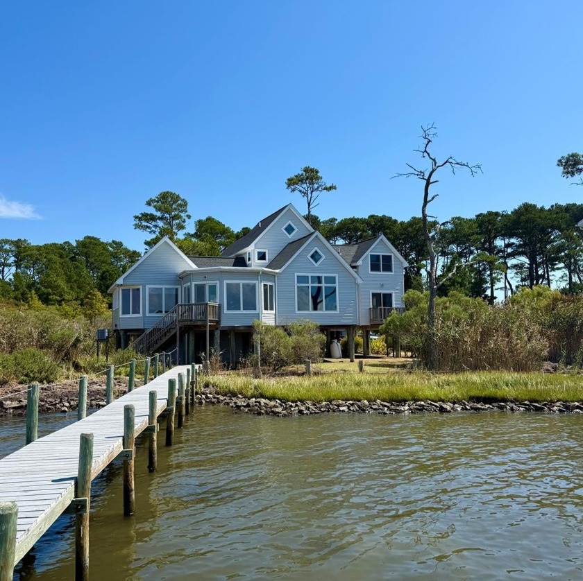 Premier Waterfront Island Home with NEW roof, front door, dual - Beach Home for sale in Chincoteague Island, Virginia on Beachhouse.com