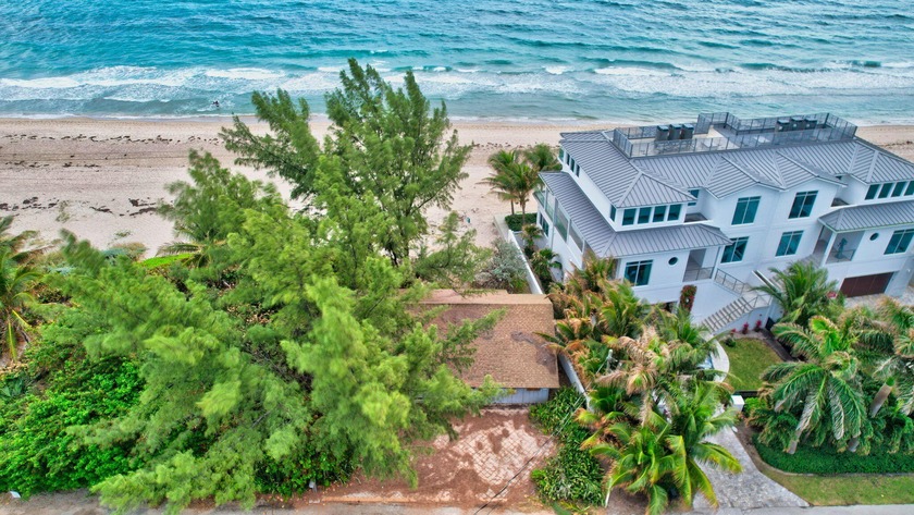 DIRECT OCEAN FRONT - A unique opportunity to renovate current - Beach Home for sale in Ocean Ridge, Florida on Beachhouse.com