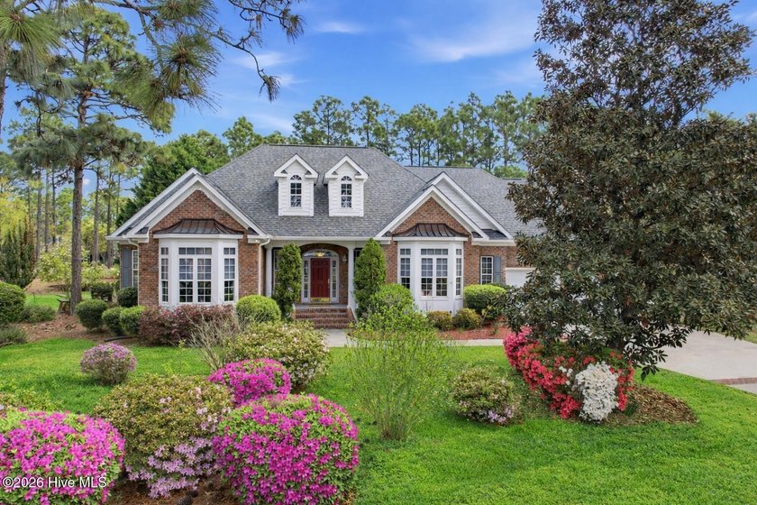 Stunning custom brick home located on the 18th hole of the - Beach Home for sale in Southport, North Carolina on Beachhouse.com