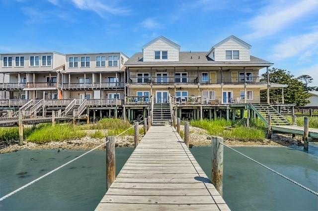Spectacular Waterfront 5 Bedroom, 4.5 Bathroom home w/ sweeping - Beach Townhome/Townhouse for sale in Chincoteague Island, Virginia on Beachhouse.com