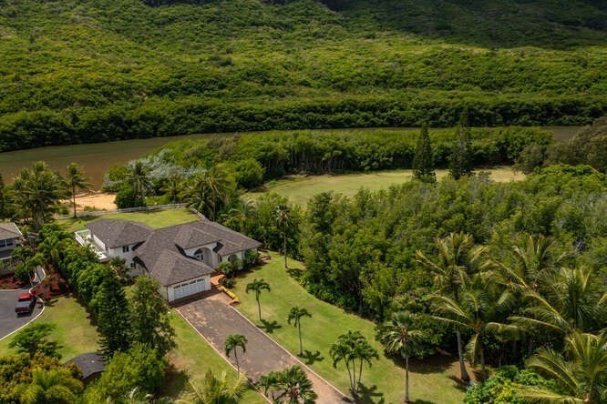 Discover the ultimate Hawaiian retreat in this breathtaking - Beach Home for sale in Lihue, Hawaii on Beachhouse.com