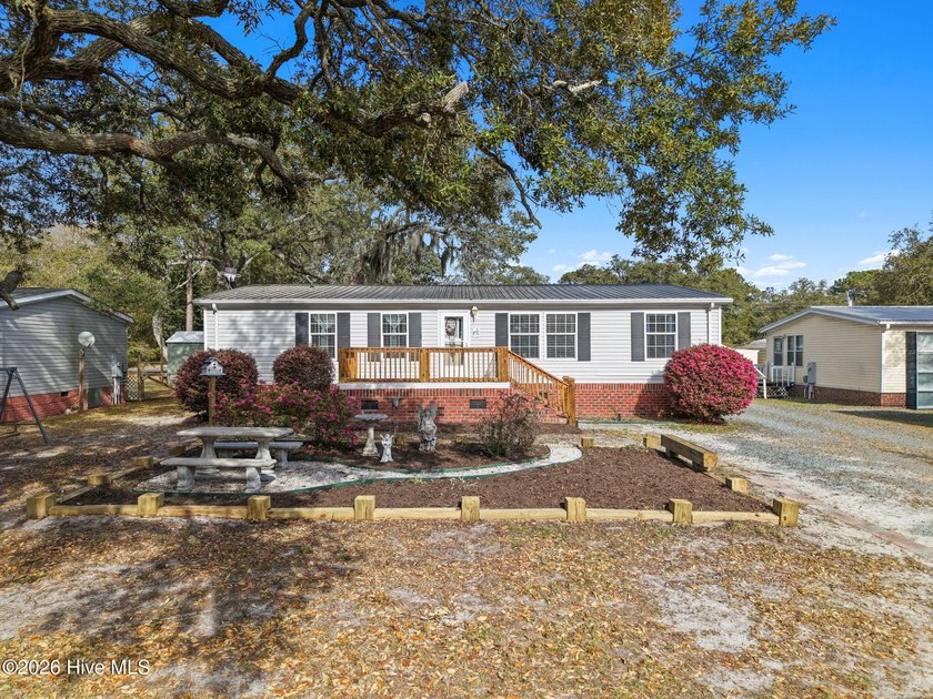 Welcome to this charming 3-bedroom, 2-bath doublewide home in - Beach Home for sale in Supply, North Carolina on Beachhouse.com