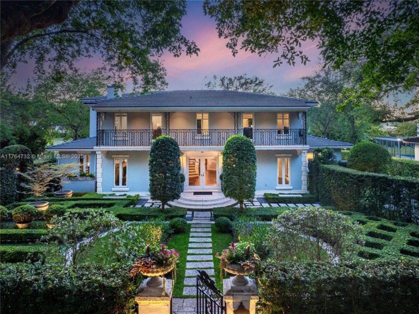 Gables Grandeur! Immaculate French inspired estate directly on - Beach Home for sale in Coral Gables, Florida on Beachhouse.com