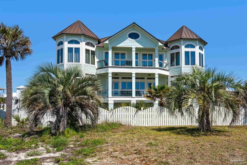 Luxury home beach front with teak wood floors throughout - Beach Home for sale in Pensacola Beach, Florida on Beachhouse.com