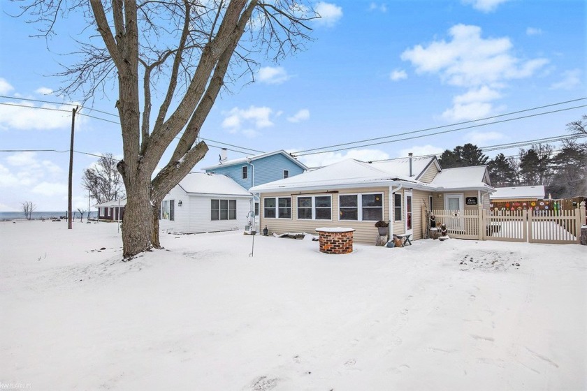 ONLY TWO HOUSES FROM 800 FT OF BEACH!!!!! This home is a rare - Beach Home for sale in Deckerville, Michigan on Beachhouse.com