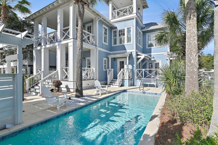 Prominently positioned to showcase stunning views of Eastern - Beach Home for sale in Santa Rosa Beach, Florida on Beachhouse.com