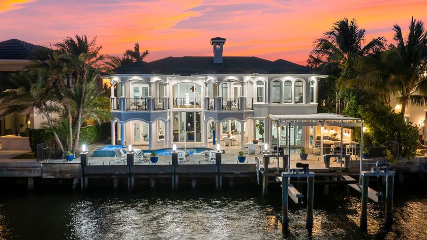 Direct Intracoastal and perfectly positioned on Harbour Island - Beach Home for sale in Boca Raton, Florida on Beachhouse.com