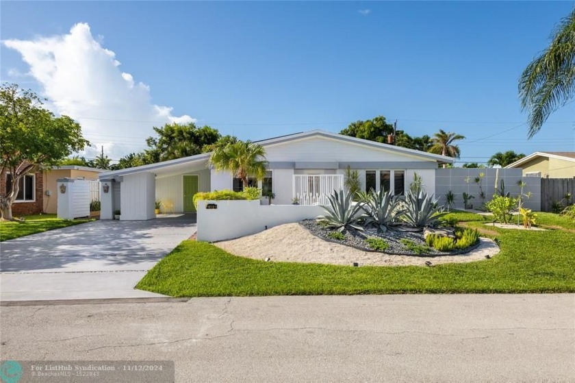 This tastefully restored 1800 sq ft (including bonus room) - Beach Home for sale in Oakland Park, Florida on Beachhouse.com